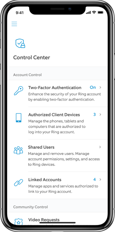 Illustration for article titled Ring Drops a Major App Update, Placing Privacy and Security Settings Front and Center